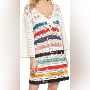 Muche et Muchette Pacific Crochet Cover-Up Dress. One Size